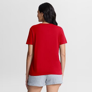 Women's Nike Red Arizona Wildcats Script Mantra Logo T-Shirt