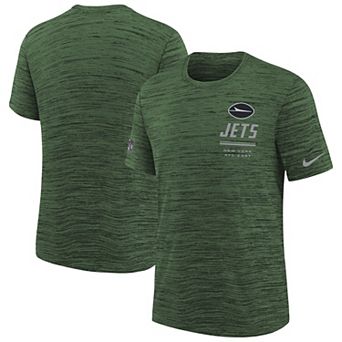 Youth Nike Green New York Jets Sideline Velocity Dri-FIT T-Shirt