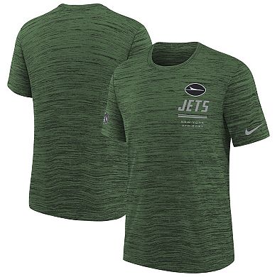 Youth Nike Green New York Jets Sideline Velocity Dri-FIT T-Shirt