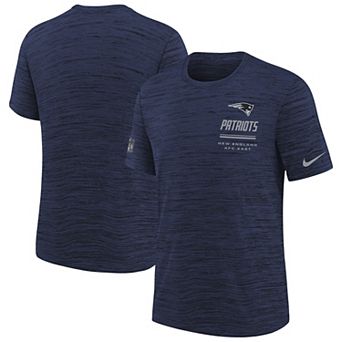 Youth Nike Navy New England Patriots Sideline Velocity Dri-FIT T-Shirt