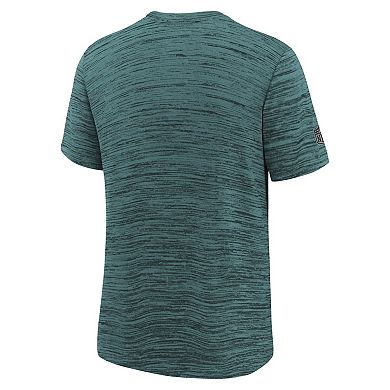 Youth Nike Midnight Green Philadelphia Eagles Sideline Velocity Dri-FIT T-Shirt
