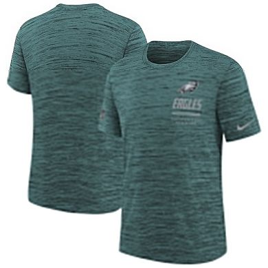 Youth Nike Midnight Green Philadelphia Eagles Sideline Velocity Dri-FIT T-Shirt