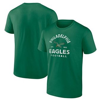 Men's Logo Athletic Kelly Green Philadelphia Eagles Vintage Arch T-Shirt