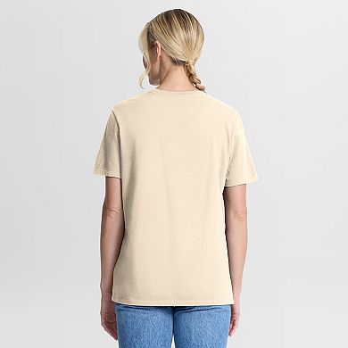 Women's Nike Natural Texas Longhorns Legacy Team Name T-Shirt