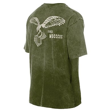 Men's New Era Olive Los Angeles Dodgers 2026 Armed Forces Day T-Shirt
