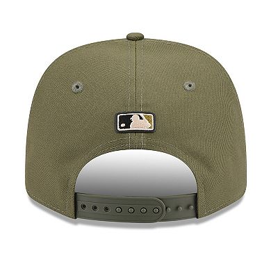Men's New Era Olive Minnesota Twins 2026 Armed Forces Day 9SEVENTY Adjustable Hat