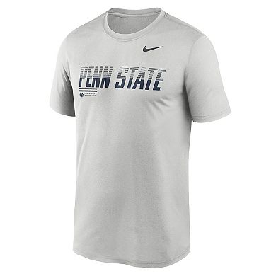 Men's Nike Gray Penn State Nittany Lions Sideline Legend Dri-FIT T-Shirt
