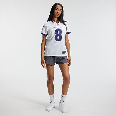 Women's Nike Lamar Jackson White Baltimore Ravens Game Jersey