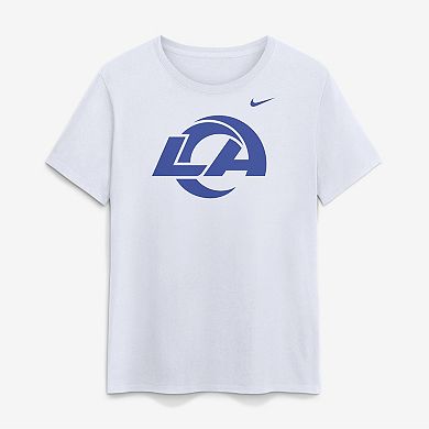 Women's Nike White Los Angeles Rams T-Shirt