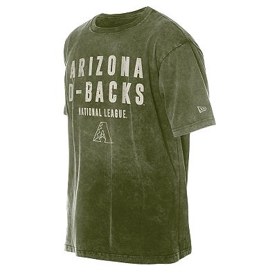 Men's New Era Olive Arizona Diamondbacks 2026 Armed Forces Day T-Shirt