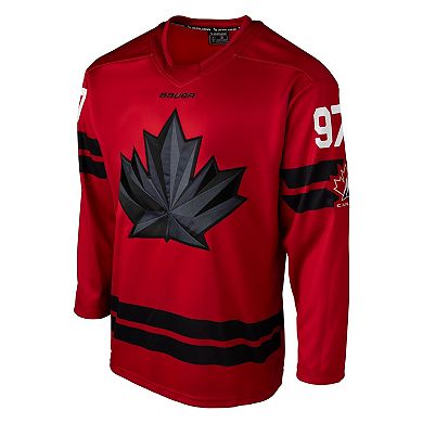 Men's Bauer Hockey Connor McDavid Red Hockey Canada 2026 Semi Pro Jersey