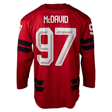 Men's Bauer Hockey Connor McDavid Red Hockey Canada 2026 Semi Pro Jersey