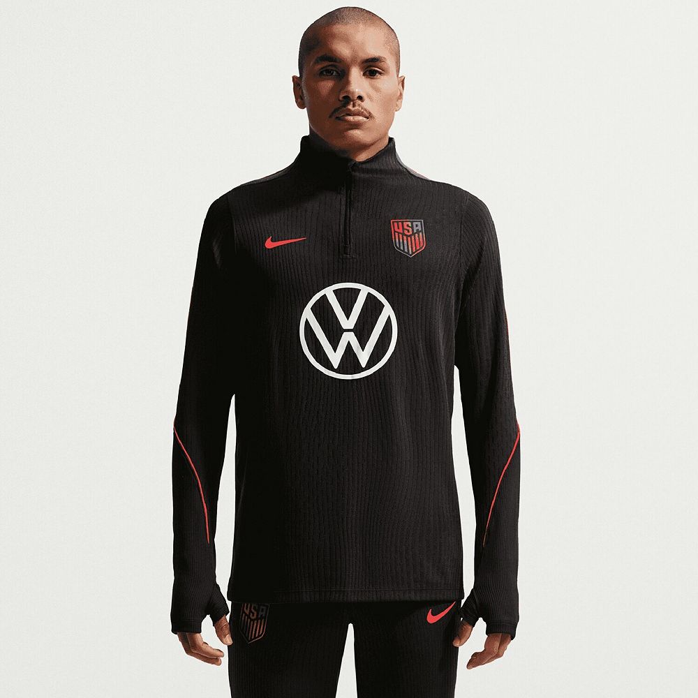Men's Nike Black USMNT 2026 Strike Elite Dri-FIT ADV Long Sleeve