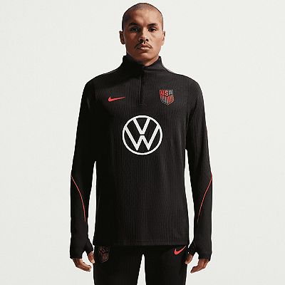 Men's Nike Black USMNT 2026 Strike Elite Dri-FIT ADV Long Sleeve