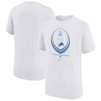 Youth Nike White Detroit Lions Icon Legend Dri-FIT T-Shirt