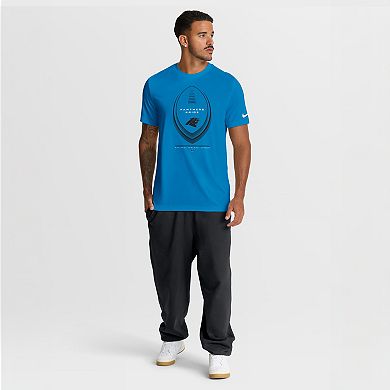 Men's Nike Blue Carolina Panthers Legend Icon Dri-FIT T-Shirt