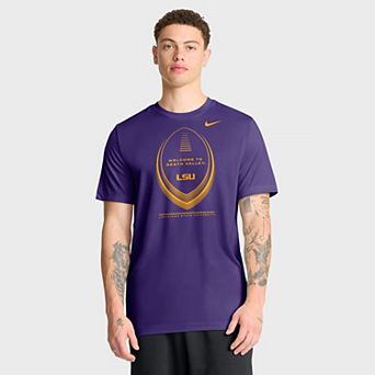 Men's Nike Purple LSU Tigers Primetime Legend Football Icon Dri-FIT T-Shirt