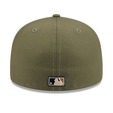 Men's New Era Olive Arizona Diamondbacks 2026 Armed Forces Day 59FIFTY Fitted Hat
