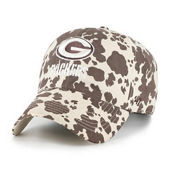 Women's '47 Natural Green Bay Packers Bessie Clean Up Adjustable Hat