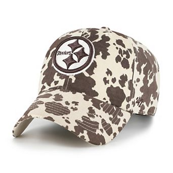 Women's '47 Natural Pittsburgh Steelers Bessie Clean Up Adjustable Hat