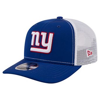 Men's New Era Royal New York Giants 9SEVENTY Trucker Adjustable Hat