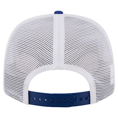 Men's New Era Royal New York Giants 9SEVENTY Trucker Adjustable Hat