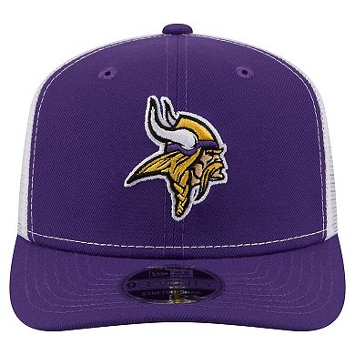 Men's New Era Purple Minnesota Vikings 9SEVENTY Trucker Adjustable Hat