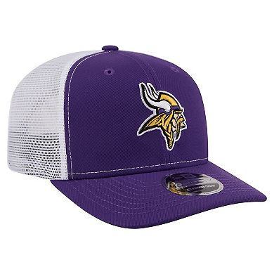 Men's New Era Purple Minnesota Vikings 9SEVENTY Trucker Adjustable Hat
