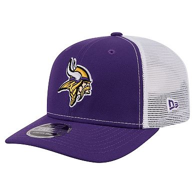 Men's New Era Purple Minnesota Vikings 9SEVENTY Trucker Adjustable Hat