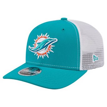Men's New Era Aqua Miami Dolphins 9SEVENTY Trucker Adjustable Hat