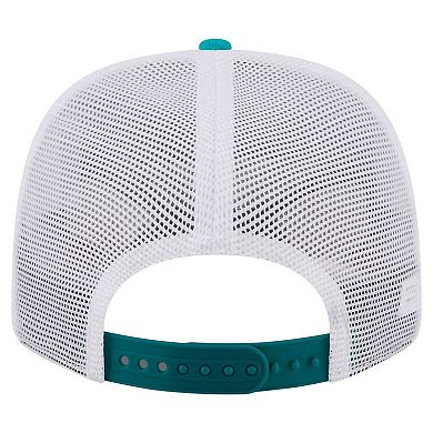 Men's New Era Aqua Miami Dolphins 9SEVENTY Trucker Adjustable Hat