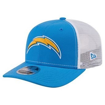 Men's New Era Powder Blue Los Angeles Chargers 9SEVENTY Trucker Adjustable Hat