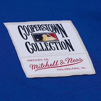 Men's Mitchell & Ness Royal New York Mets Wild Pitch Ringer T-Shirt