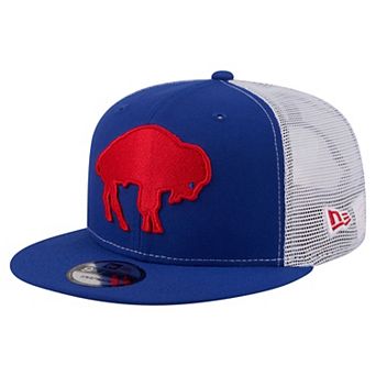 Men's New Era Royal Buffalo Bills Core Team 9FIFTY Trucker Snapback Hat