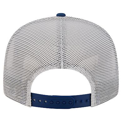 Men's New Era Royal Indianapolis Colts Core Team 9FIFTY Trucker Snapback Hat