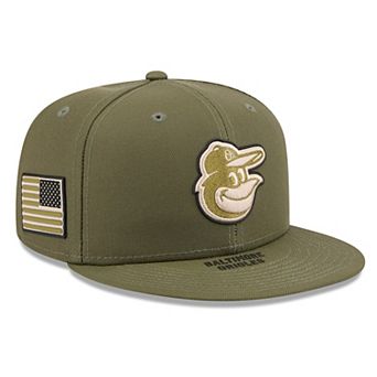 Men's New Era Olive Baltimore Orioles 2026 Armed Forces Day 59FIFTY Fitted Hat