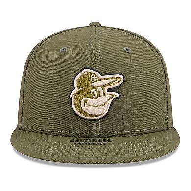 Men's New Era Olive Baltimore Orioles 2026 Armed Forces Day 59FIFTY Fitted Hat