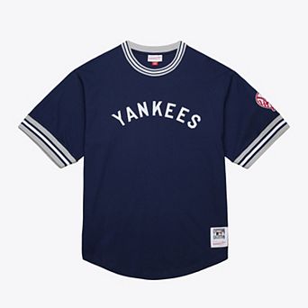 Men's Mitchell & Ness Navy New York Yankees Wild Pitch Ringer T-Shirt