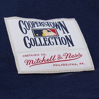 Men's Mitchell & Ness Navy New York Yankees Wild Pitch Ringer T-Shirt