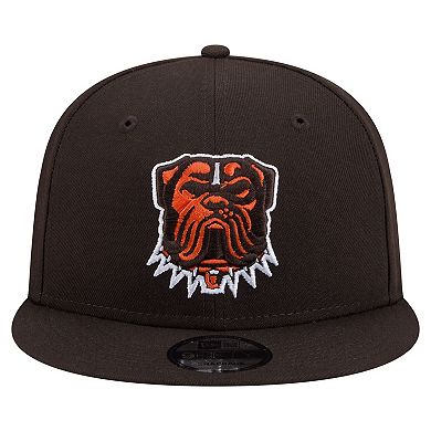 Men's New Era Brown Cleveland Browns 9FIFTY Snapback Hat