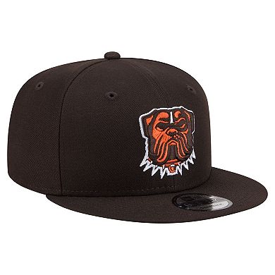 Men's New Era Brown Cleveland Browns 9FIFTY Snapback Hat
