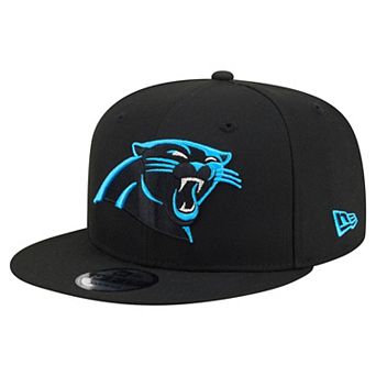 Men's New Era Black Carolina Panthers 9FIFTY Snapback Hat