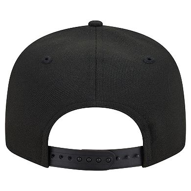 Men's New Era Black Carolina Panthers 9FIFTY Snapback Hat