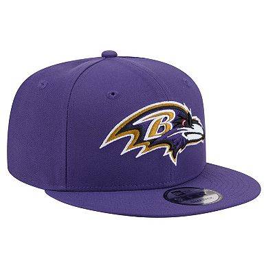 Men's New Era Purple Baltimore Ravens 9FIFTY Snapback Hat