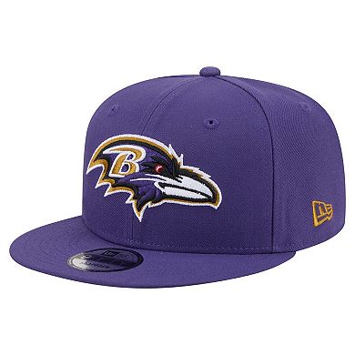 Men's New Era Purple Baltimore Ravens 9FIFTY Snapback Hat