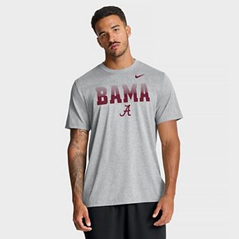 Men's Nike Gray Alabama Crimson Tide Primetime Legend Kinetic Mantra Dri-FIT T-Shirt