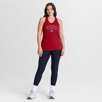 Women's Nike Scarlet San Francisco 49ers Primetime Tri-Blend Dri-FIT Tank Top