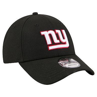 Men's New Era Black New York Giants Core Team 9FORTY Adjustable Hat