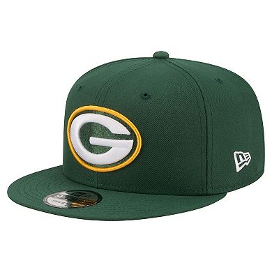 Men's New Era Green Green Bay Packers 9FIFTY Snapback Hat