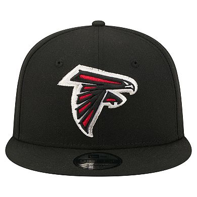 Men's New Era Black Atlanta Falcons 9FIFTY Snapback Hat